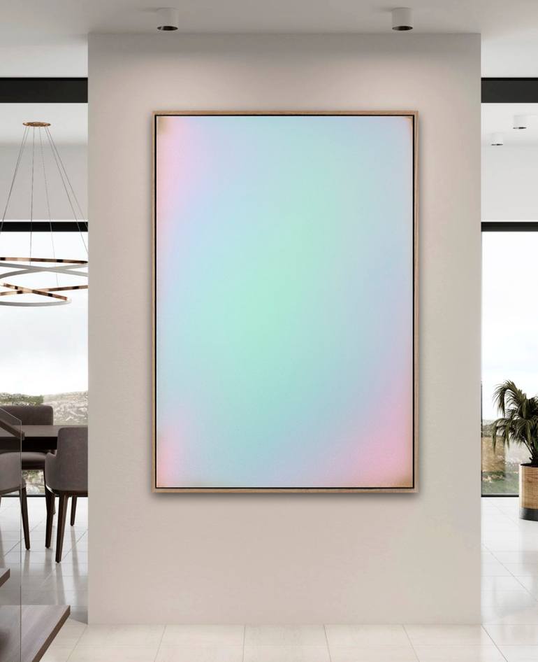 Original Color Field Painting Abstract Painting by Mila Weis