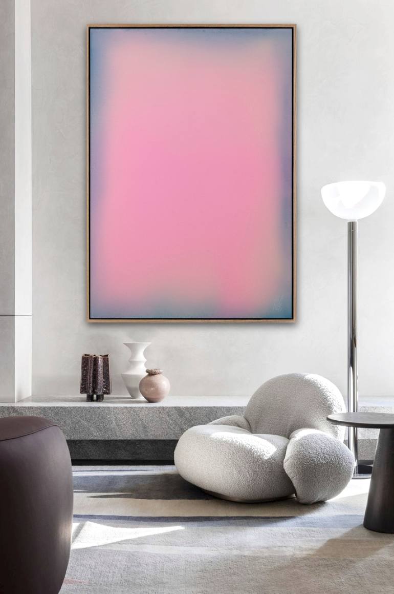 Original Color Field Painting Abstract Painting by Mila Weis