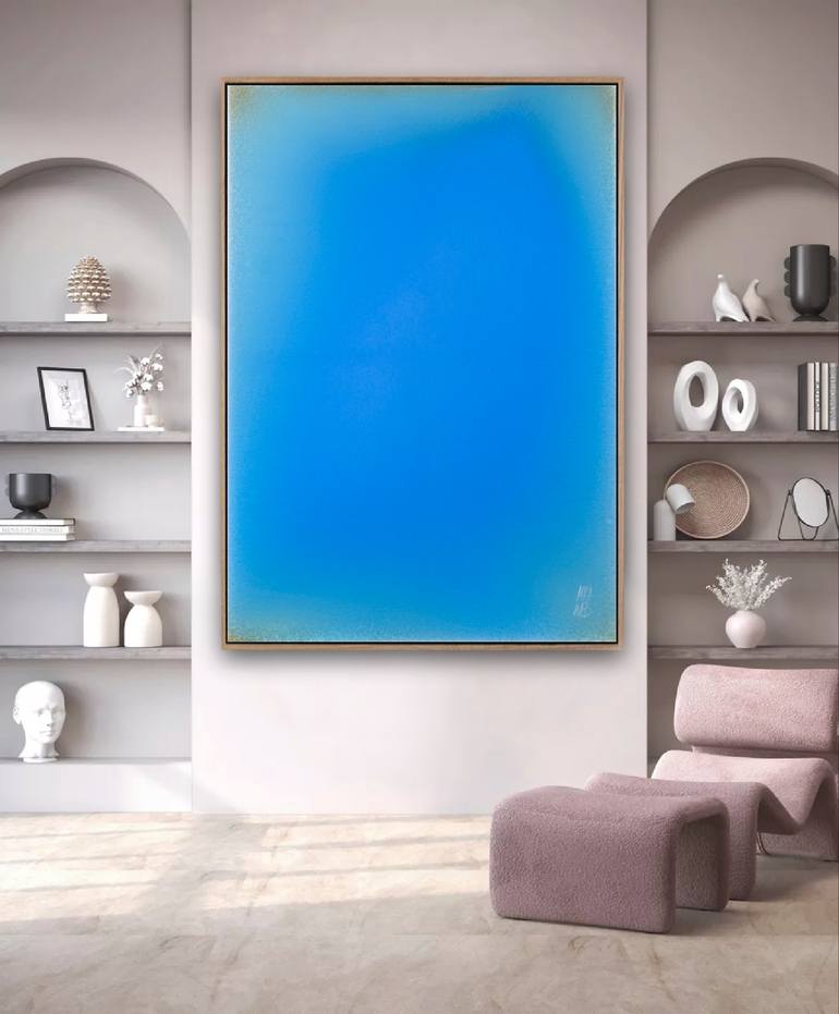 Original Minimalism Abstract Painting by Mila Weis