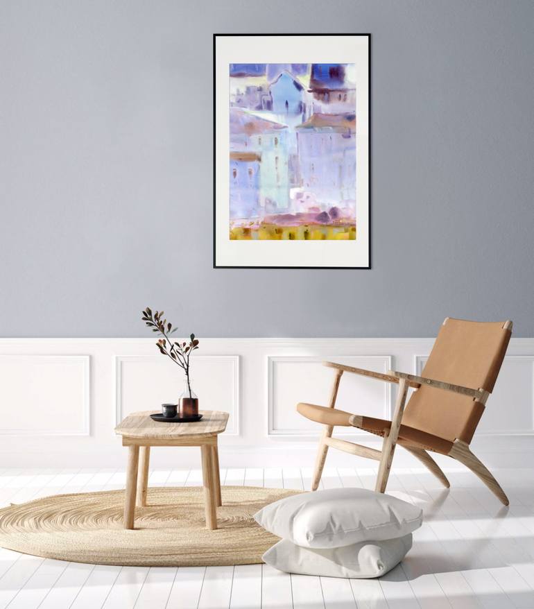 Original Impressionism Landscape Painting by Mila Weis