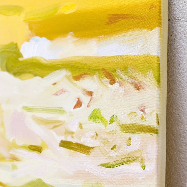 Original Impressionism Abstract Painting by Mila Weis