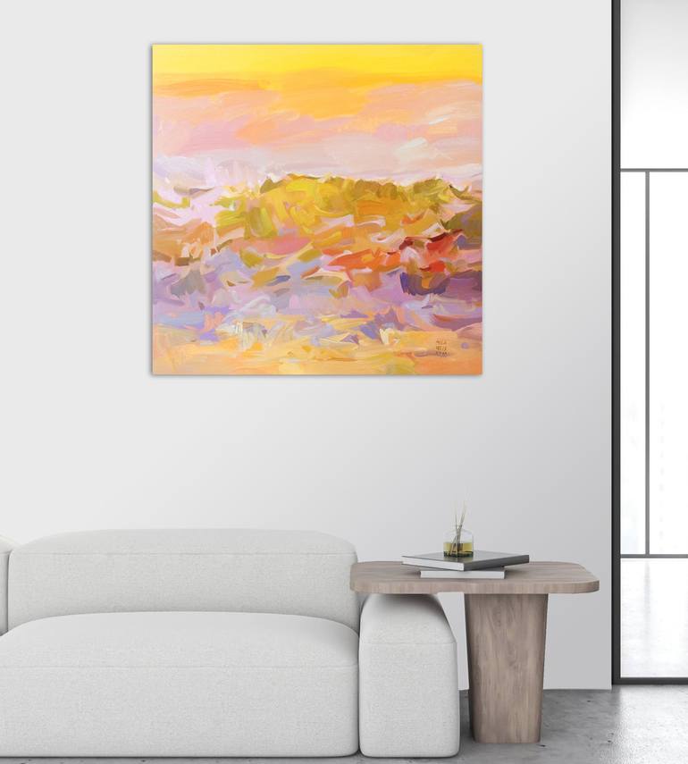 Original Impressionism Seascape Painting by Mila Weis