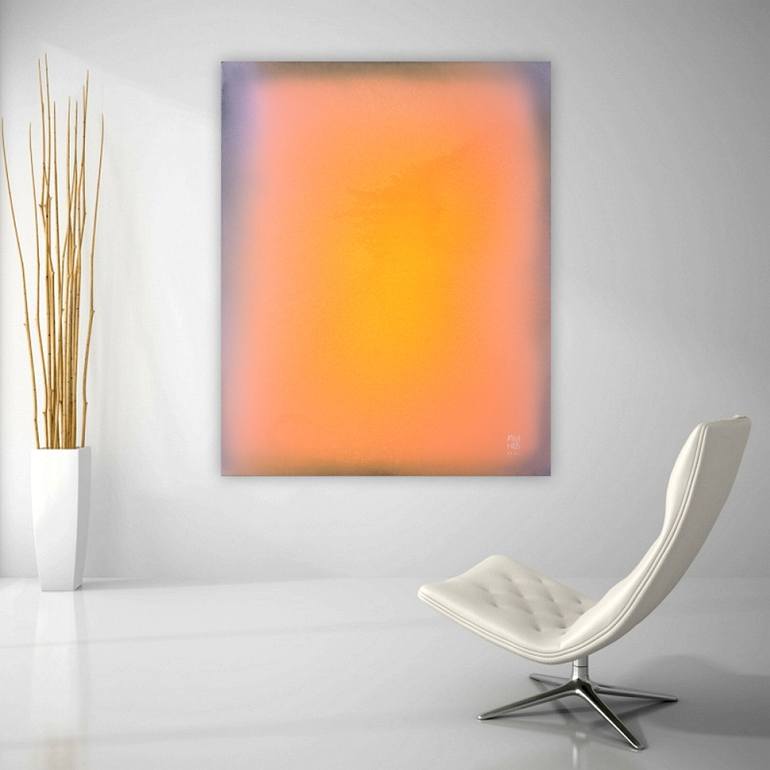 Original Abstract Painting by Mila Weis