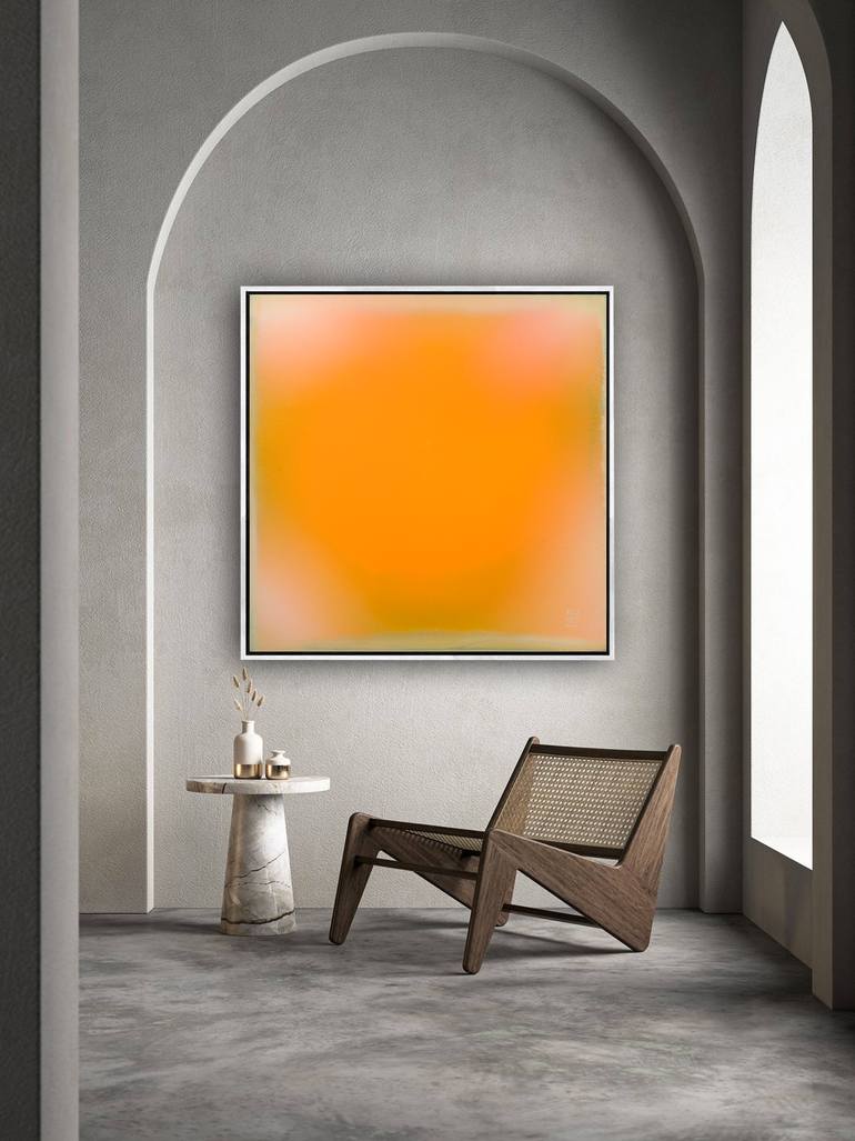 Original Minimalism Abstract Painting by Mila Weis