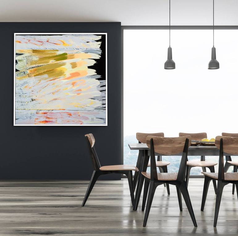 Original Abstract Painting by Mila Weis