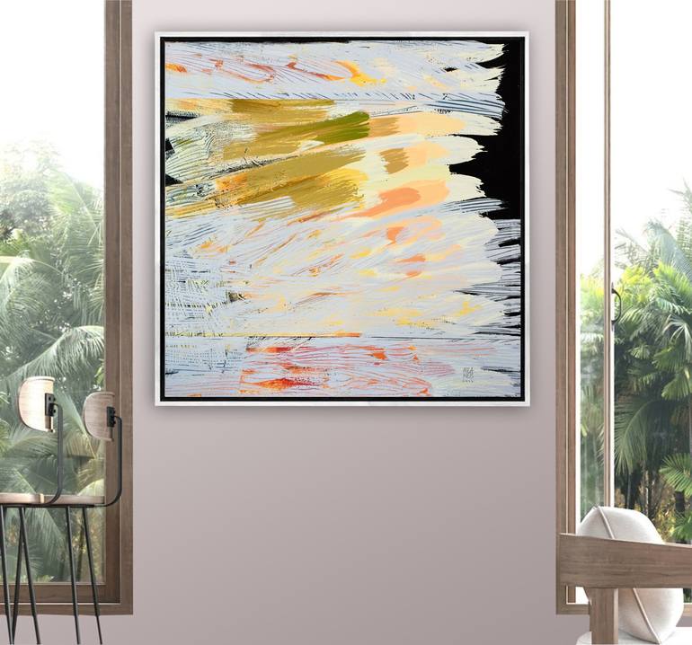 Original Abstract Painting by Mila Weis