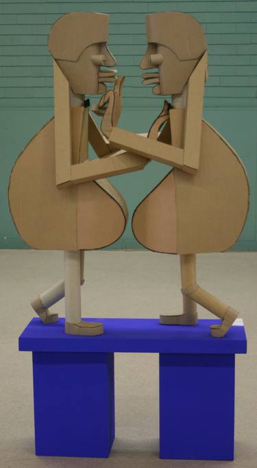 Original Pop Art Love Sculpture by Terry Summers