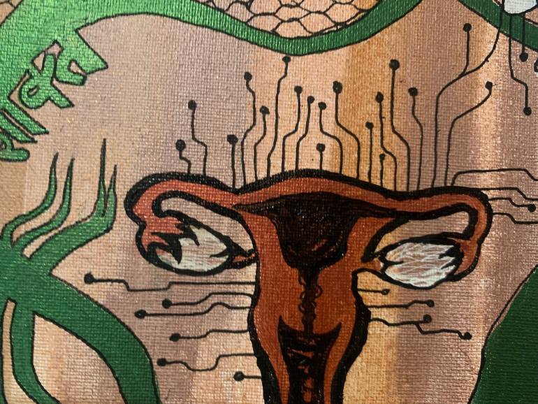 Original Surrealism Body Mixed Media by Khindrid Sol