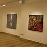 "Night in Molise" at the anthological exhibition "Over style". Molise Culture Foundation, Campobasso, Italy (In the foreground)
