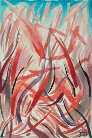 Print of Abstract Expressionism Abstract Paintings by Michelangelo Janigro