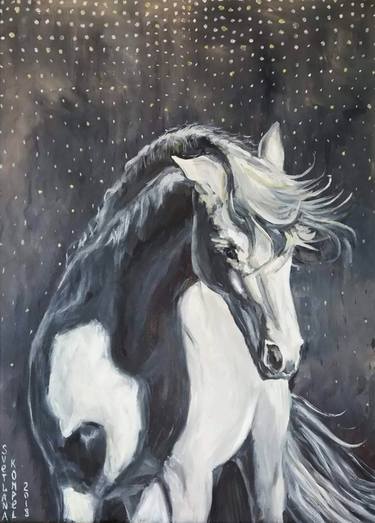 Original Horse Paintings by Svetlana Kompel