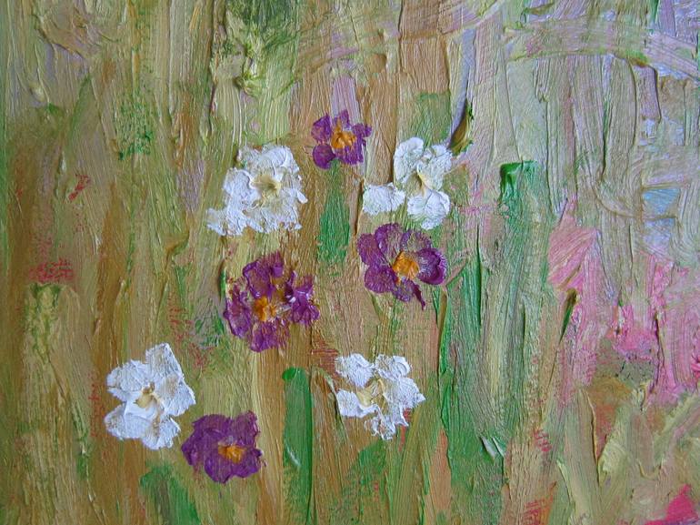 Original Floral Painting by Emila R