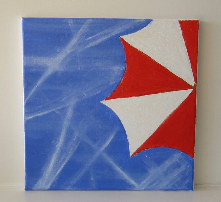 Original Abstract Travel Painting by Emila R