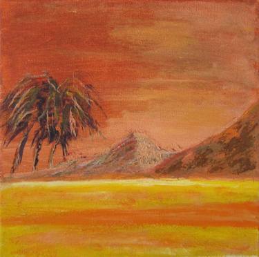 Original Expressionism Beach Paintings by Emila R
