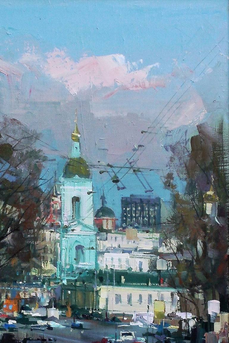 Original Documentary Religion Painting by Alexander Dubovskiy