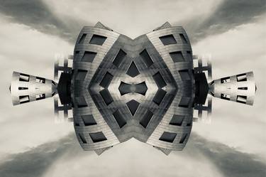 Architecture Sci Fi symmetry, collection, black and white, bw thumb