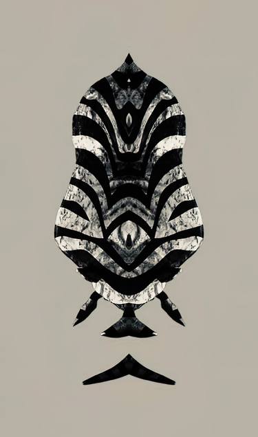 Rhino 2 symmetry, collection, black and white, bw, set, animal thumb