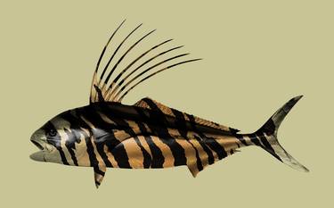 Tiger Fish set, skin, geometric, colors, ocean thumb