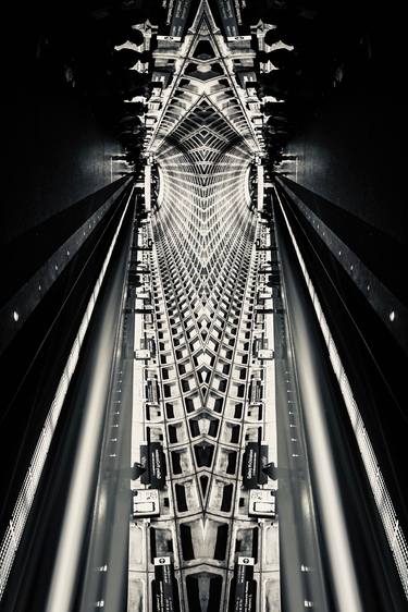 Subway symmetry, collection, black and white, bw, set thumb