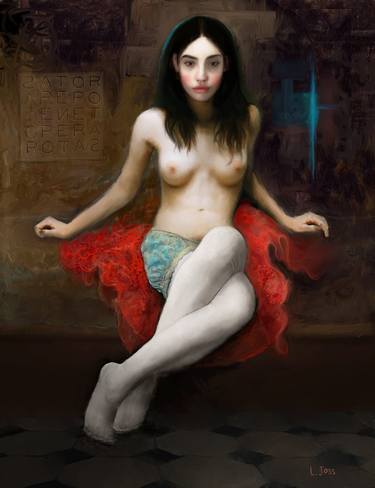 Original Contemporary Women Digital by Luc Josserand