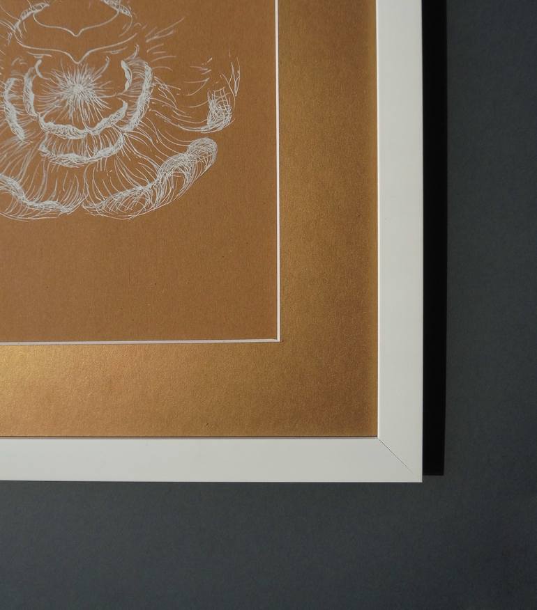 Original Abstract Nature Drawing by Marichka Turanska