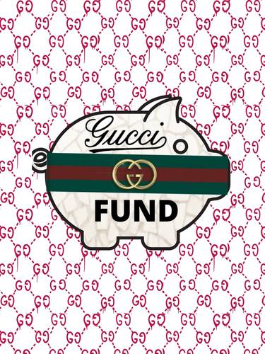 Gucci Chanel Logo Art Print by Julie Schreiber