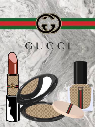 Gucci Chanel Logo Art Print by Julie Schreiber