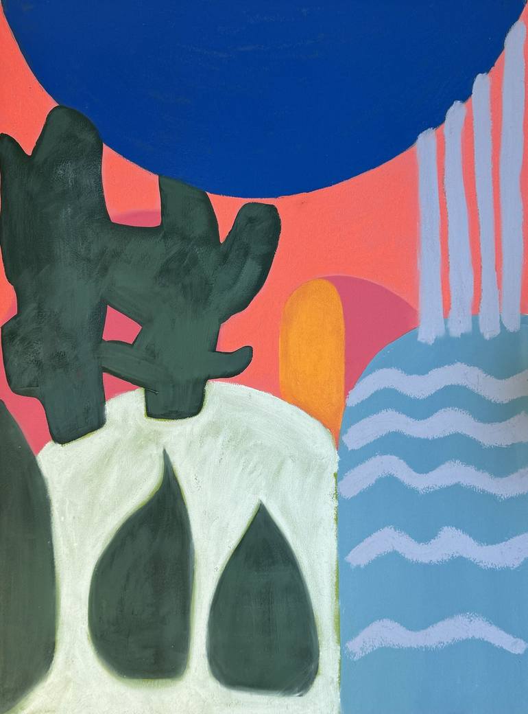 Print of Abstract Expressionism Landscape Paintings by Lynn Crombie