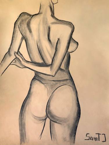 Original Modern Body Drawings by Saint J