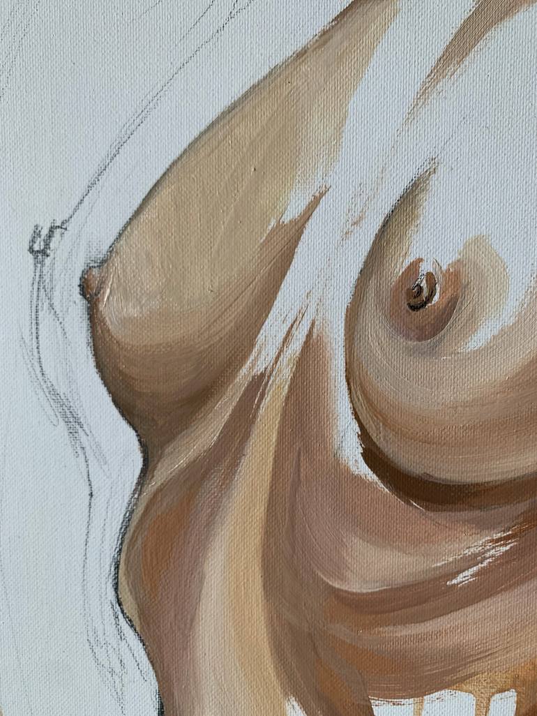 Original Nude Painting by Saint J