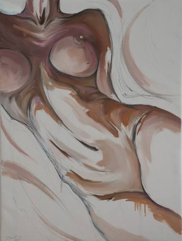 Print of Fine Art Nude Paintings by Saint J