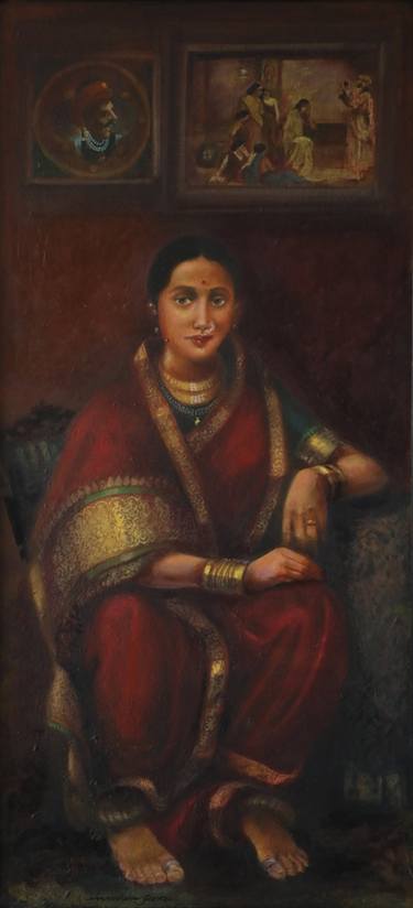 Original People Paintings by Shravan Gurav