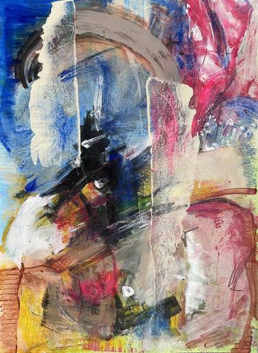 Original Abstract Expressionism Abstract Paintings by Vibha Kapur