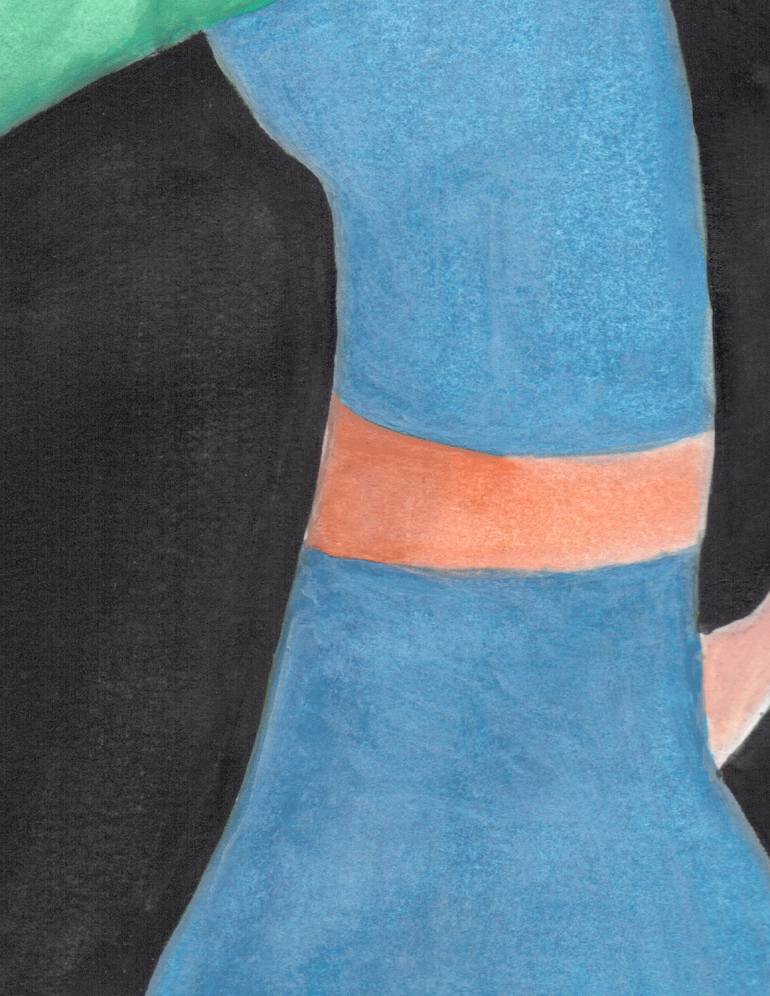 Original Illustration Women Painting by Ailette Cordova