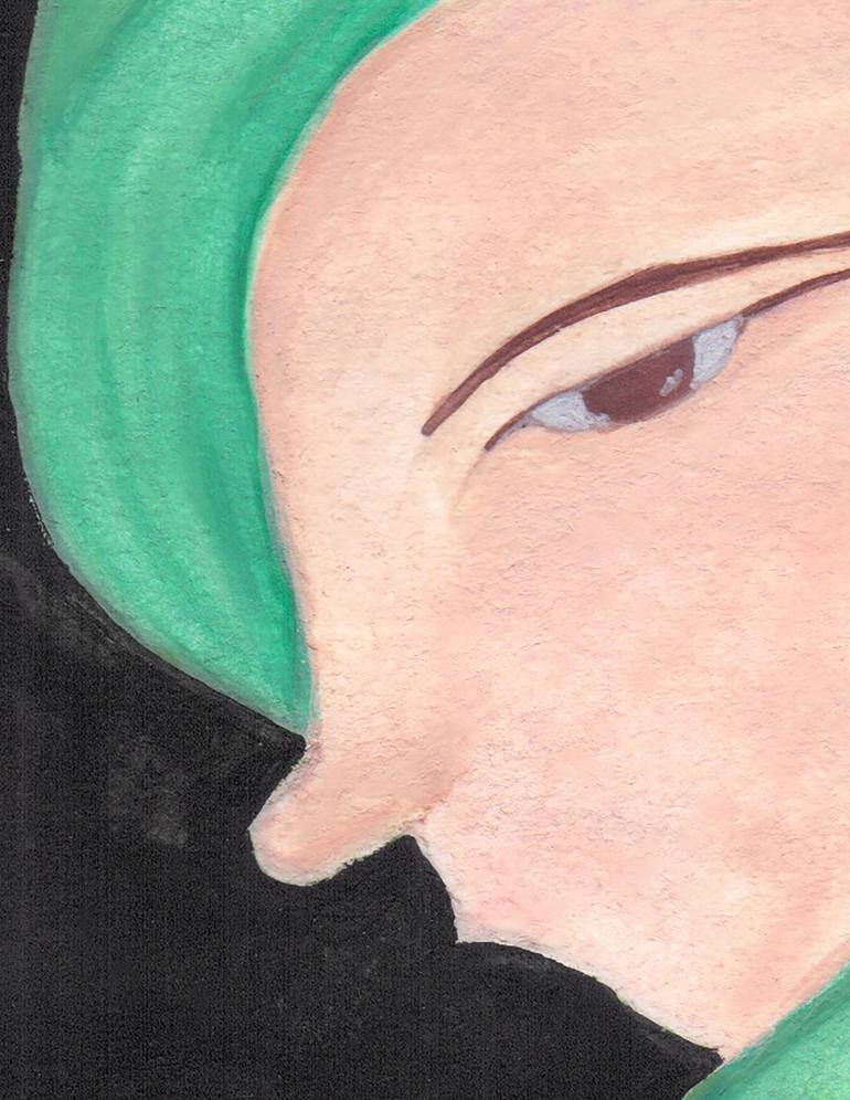 Original Illustration Women Painting by Ailette Cordova