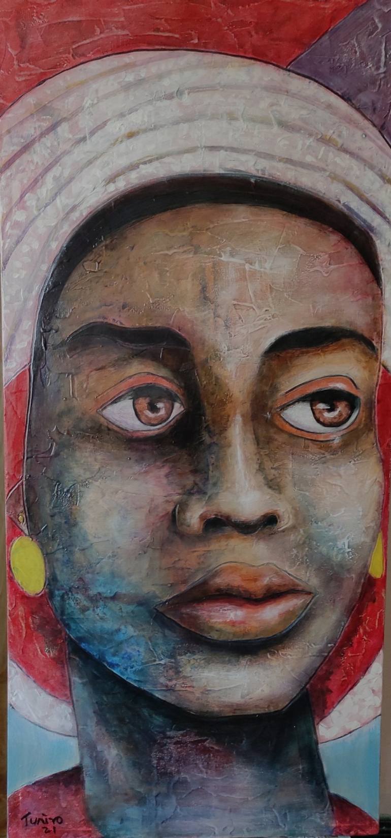 Untitle Painting by Aiyesan Ayotunde | Saatchi Art