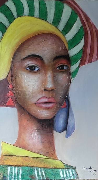 Original Fine Art Culture Paintings by Aiyesan Ayotunde