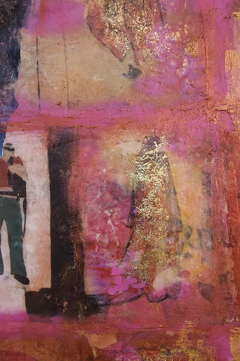 Original Abstract Expressionism Abstract Painting by Daryna Beznosenko