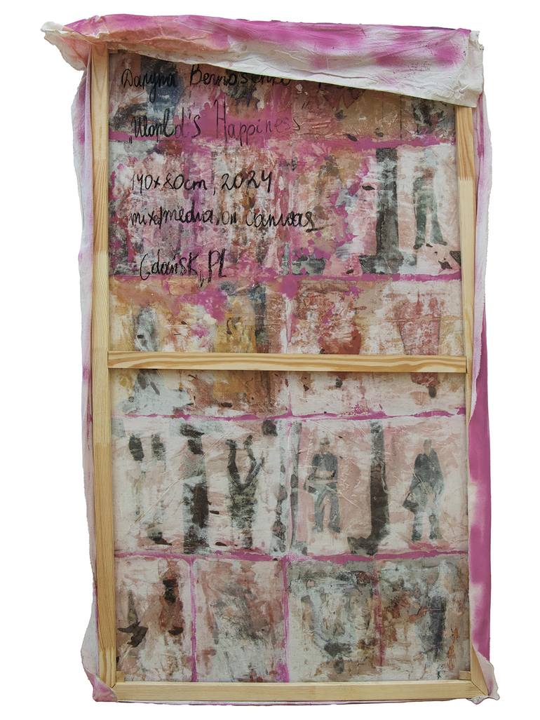 Original Abstract Expressionism Abstract Painting by Daryna Beznosenko