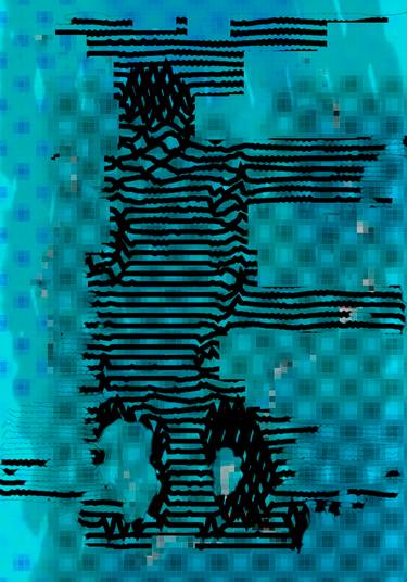 Original Conceptual Abstract Mixed Media by Daryna Beznosenko