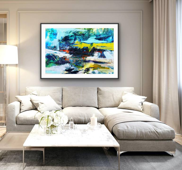 Original Abstract Painting by Ivana De Armas