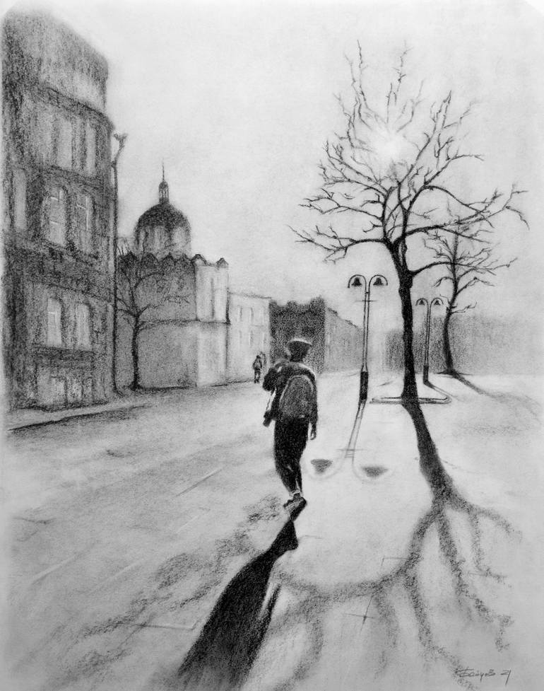 Nostalgia Drawing by Alexandr Boytsov | Saatchi Art