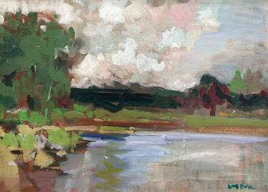 Original Modern Landscape Paintings by Jerry Ross