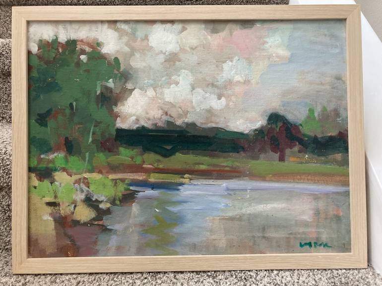 Original Modern Landscape Painting by Jerry Ross