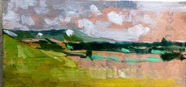 Original Impressionism Landscape Painting by Jerry Ross