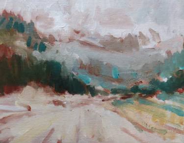 Original Impressionism Landscape Paintings by Jerry Ross