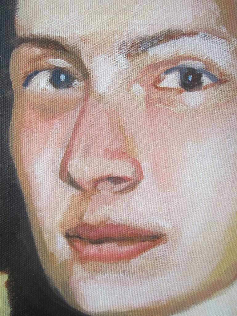 Original Portrait Painting by Jerry Ross