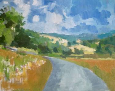 Original Impressionism Landscape Paintings by Jerry Ross