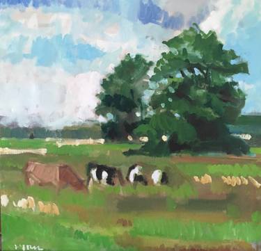 Original Expressionism Landscape Paintings by Jerry Ross
