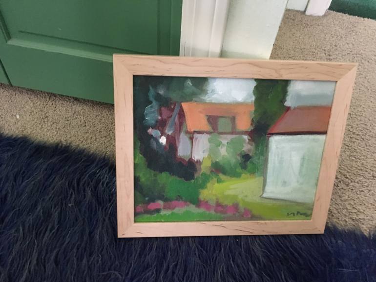Original Expressionism Landscape Mixed Media by Jerry Ross